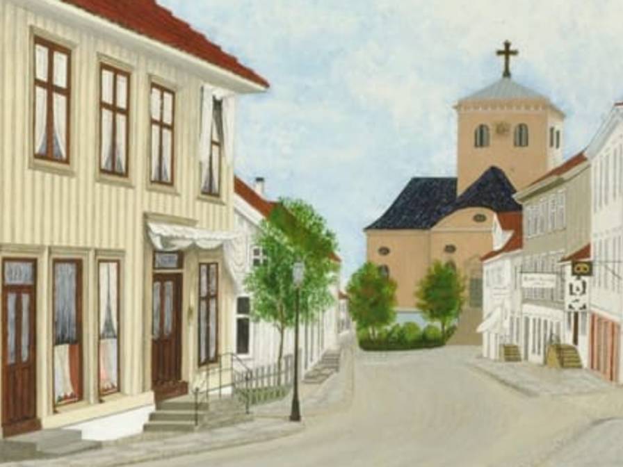 08-Prinsens gate ca 1830 